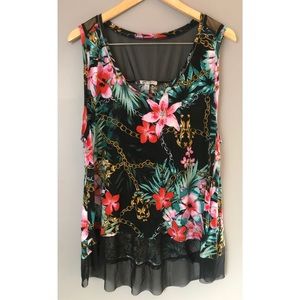 Jennifer Lopez Floral Top